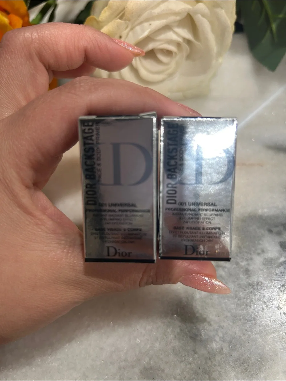 Dior Backstage Face and Body primer- 001 universal  samples size 5Ml